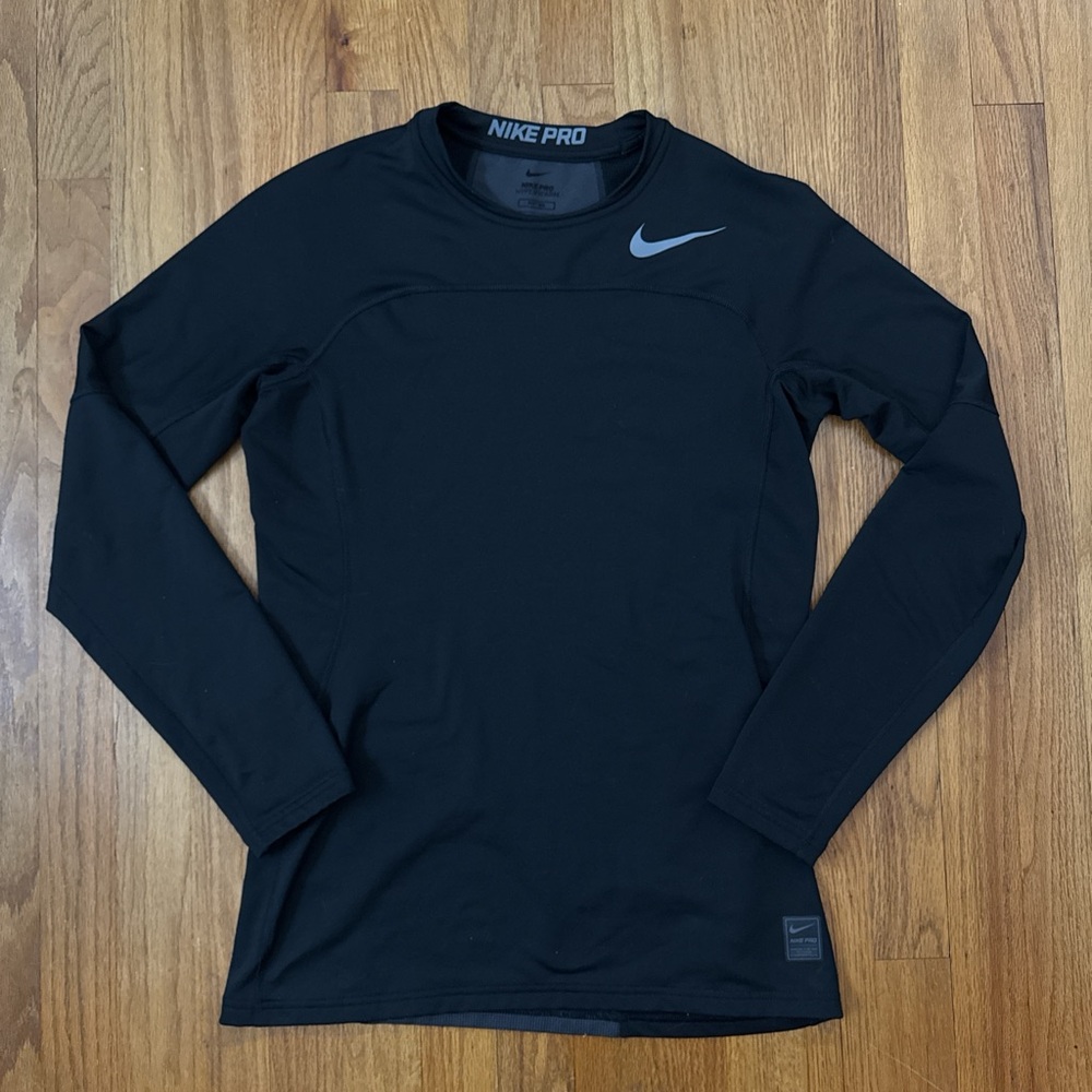 Nike Pro Hyperwarm Long Sleeve Compression Top